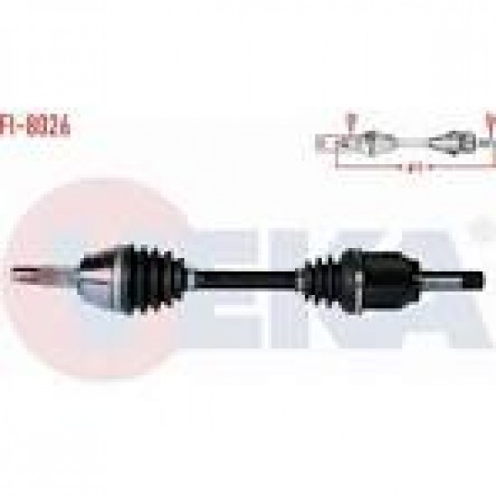 Fiat Doblo 1,3 1,9 Jtd Ön Aks Sol Komple 46307674