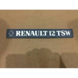 Renault R12 Tsw Bagaj Yazısı 7702128354