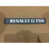 Renault R12 Tsw Bagaj Yazısı 7702128354